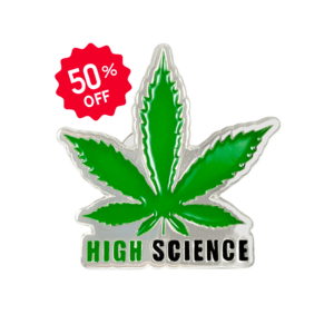 High Science Leaf Pin