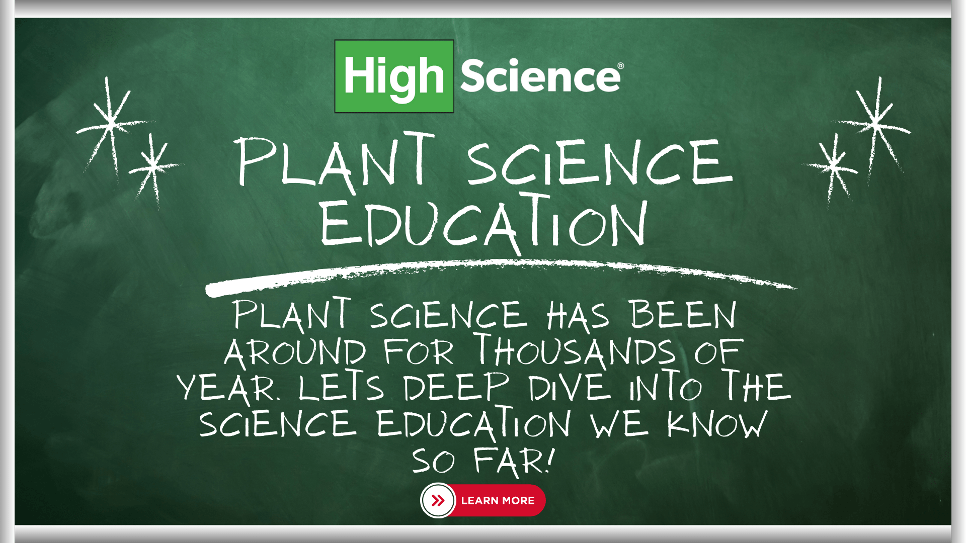 Plant Science Education