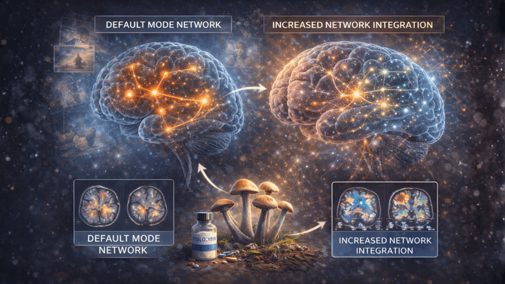 Psilocybin And Brain Networks Explained
