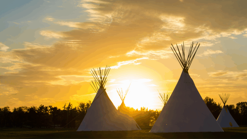 Indigenous peyote ceremony associated with the Native American Church, representing protected spiritual and cultural use