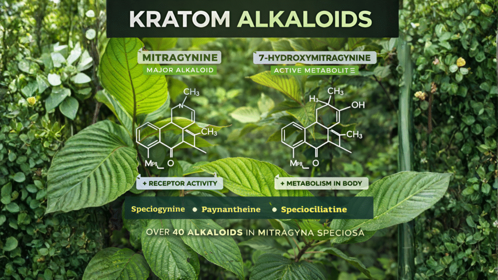 Kratom Alkaloids and Plant Chemistry Explained